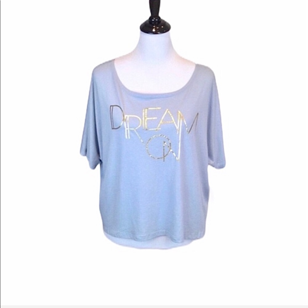 Lucy ‘DREAM ON’ oversized short sleeve tee